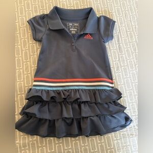 Adidas Toddler Girls Tennis 🎾 Dress Navy and Coral